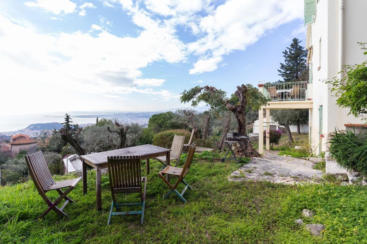Nissa Vinaigrier Villa Nice Bagian luar foto